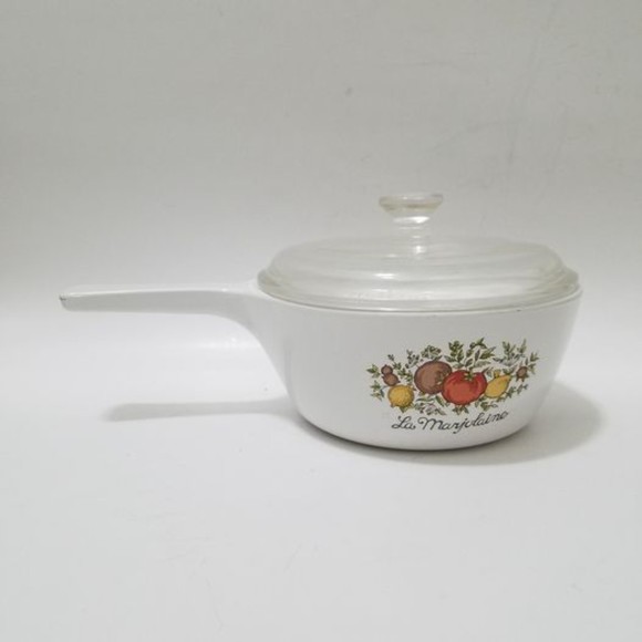 Corning Ware Stamped 1.5 Pint Spice Of Life La Marjolaine P-32-B 378 MA - Picture 3 of 7